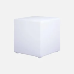 sweeek Lampada a cubo LED colore bianco con batteria ricaricabile