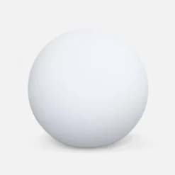 Lampada a sfera LED luce bianca con batteria ricaricabile