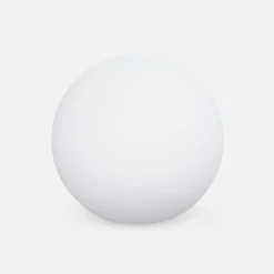 Lampada a sfera LED luce bianca con batteria ricaricabile