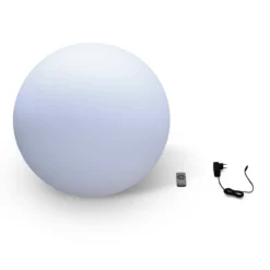 sweeek Lampada a sfera LED luce bianca con batteria ricaricabile