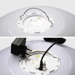 sweeek Lampada a sfera LED luce bianca con batteria ricaricabile