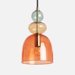 sweeek Lampada a sospensione in vetro, Ø15cm