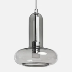 Lampada a sospensione LED in vetro, Ø15cm
