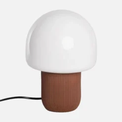 sweeek Lampada da tavolo da interno in resina e PVC, Ø18cm