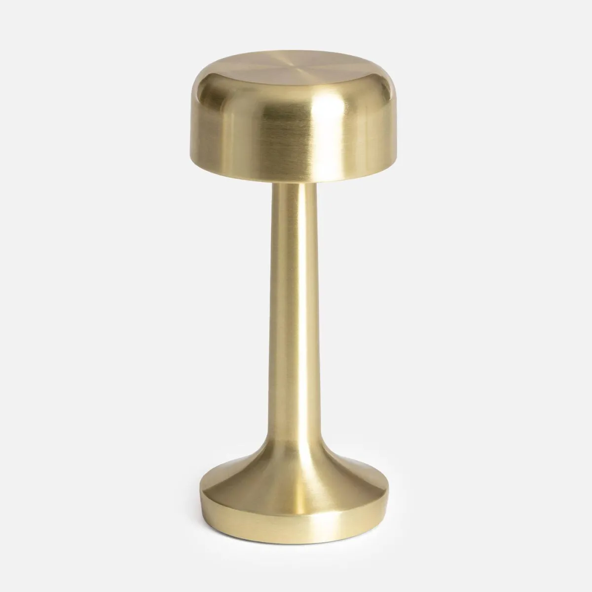 sweeek Lampada da tavolo interna LED metallo dorato, 9cm