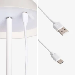 sweeek Lampada da tavolo LED senza fili, 135cm