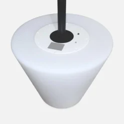 sweeek Lampada da terra colore bianco con batteria ricaricabile