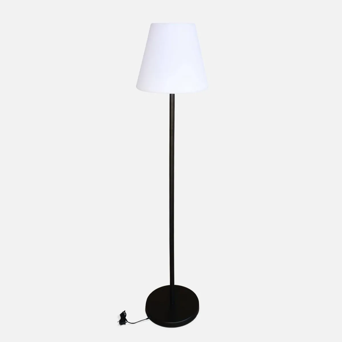 sweeek Lampada da terra colore bianco con batteria ricaricabile