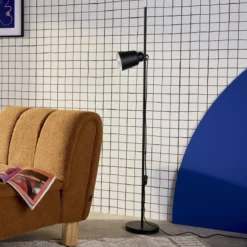 sweeek Lampada da terra per interni in metallo, 145cm