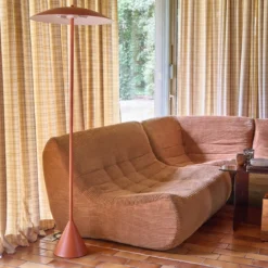 Lampada da terra per interni in metallo, Ø50cm