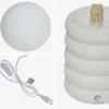 sweeek Lampada di ceramica maculata da interno
