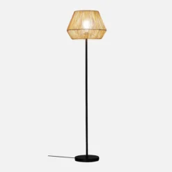 sweeek Lampada effetto rattan, 150cm