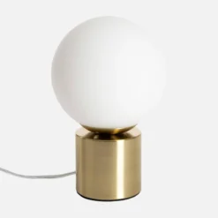 sweeek Lampada in metallo e vetro, 25cm