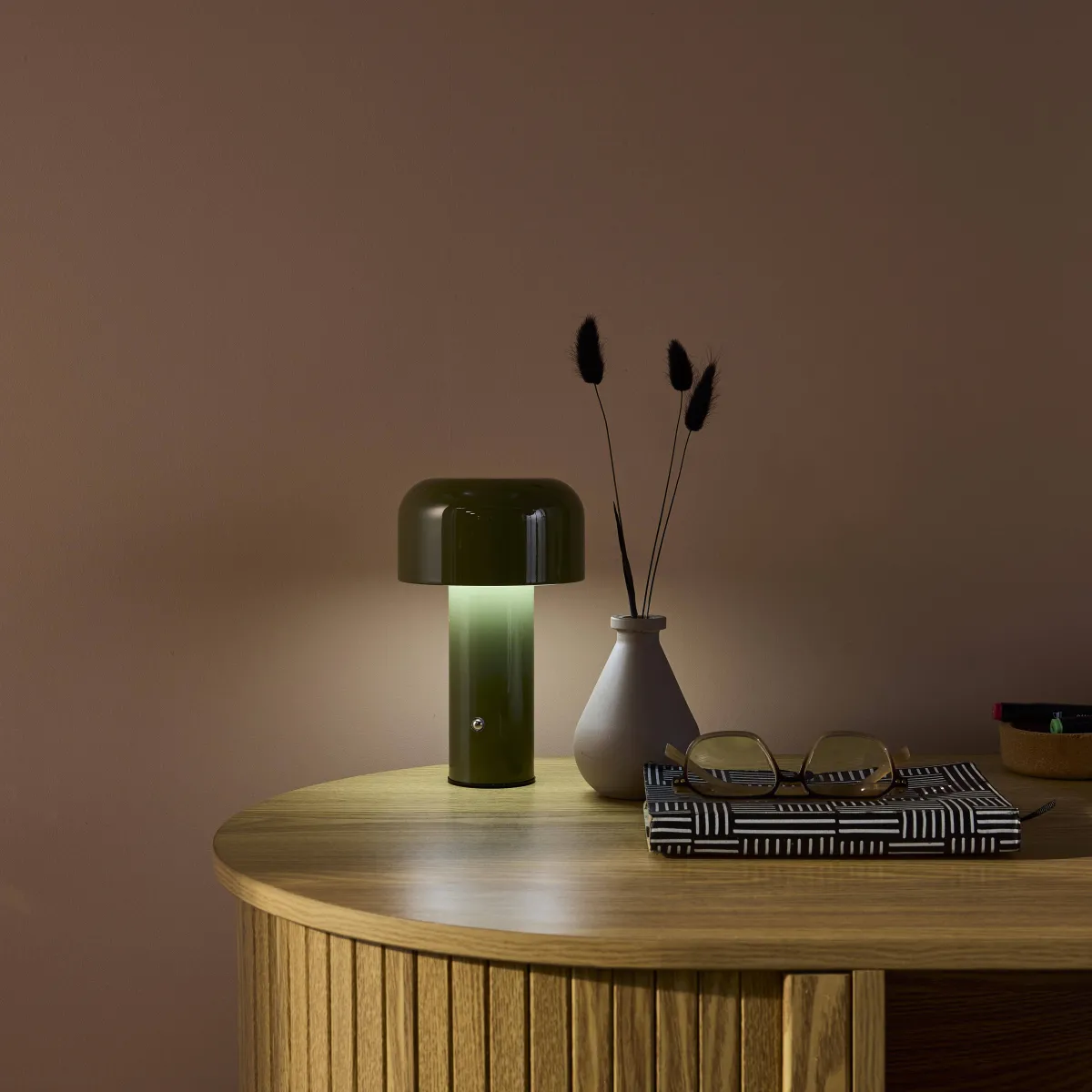 sweeek Lampada LED in metallo, 13cm