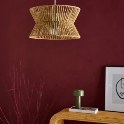 sweeek Lampade sospensione interna in rattan sintetico, 35cm