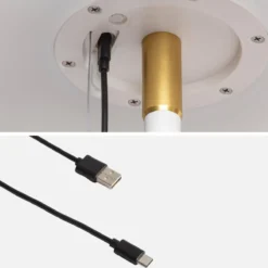 sweeek Lampione solare a LED da esterno, 150cm