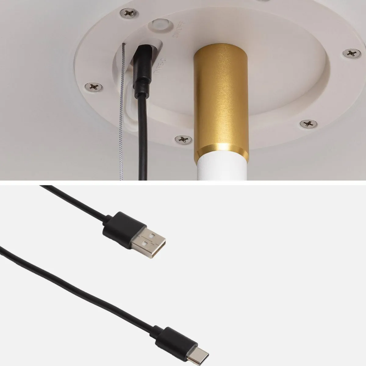 sweeek Lampione solare a LED da esterno, 150cm