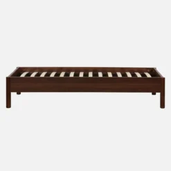 sweeek Letto con rete a doghe 90x190cm decorazione legno