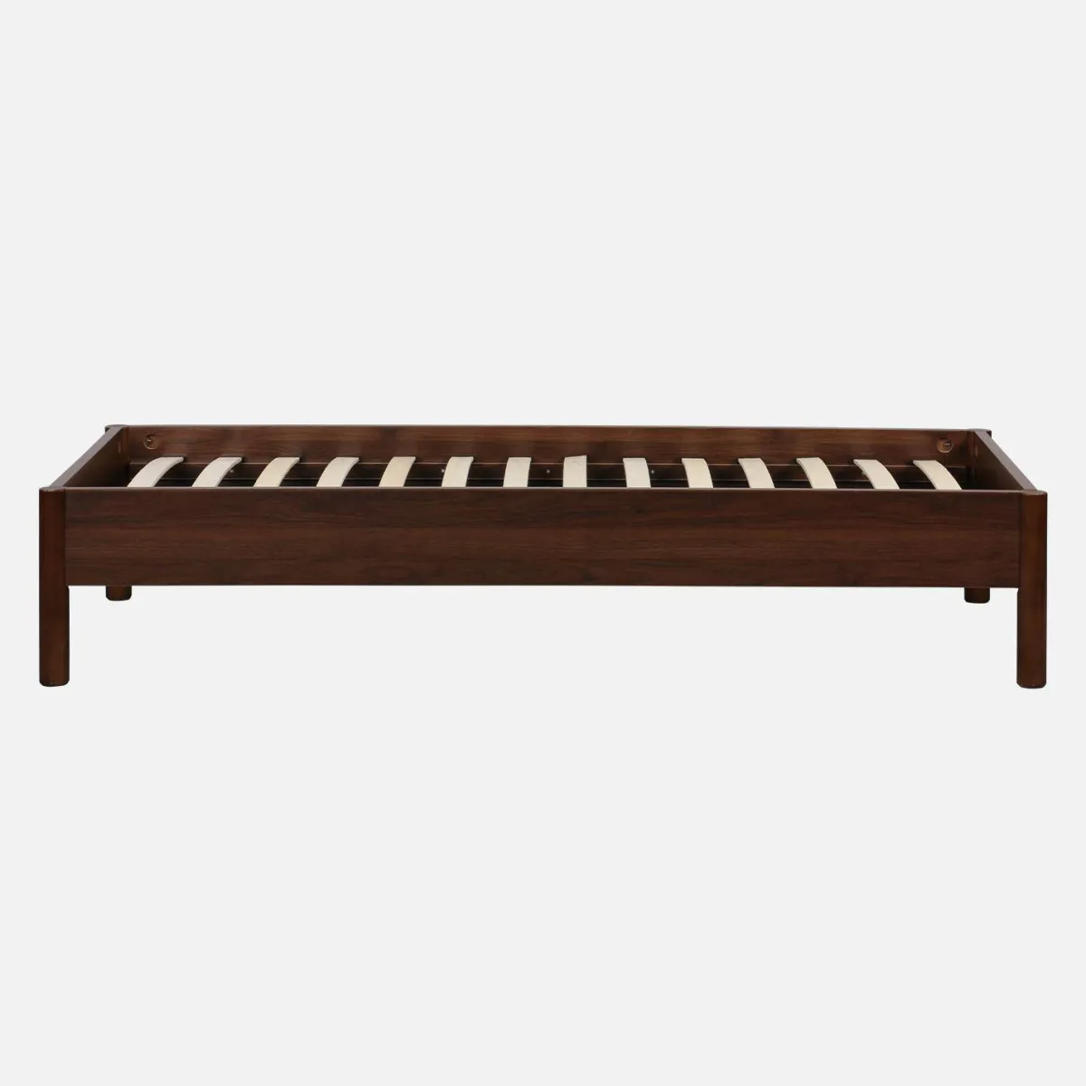 sweeek Letto con rete a doghe 90x190cm decorazione legno