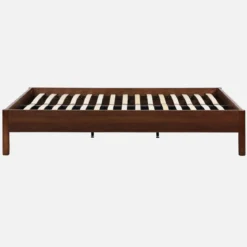 Letto con rete a doghe 160x200cm decorazione legno