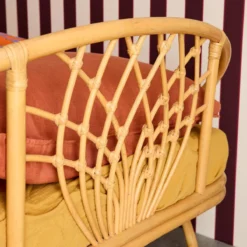 sweeek Letto per bambini esotico rattan, 90cm