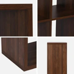 sweeek Libreria a 4 livelli con 8 scomparti