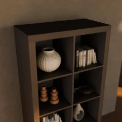 sweeek Libreria a 4 livelli con 8 scomparti