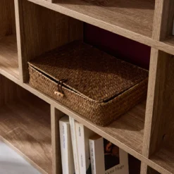 sweeek Libreria a 3 livelli con 12 scomparti