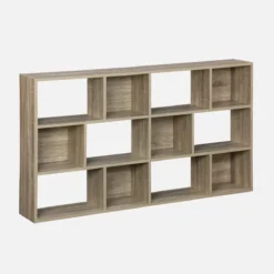 sweeek Libreria a 3 livelli con 12 scomparti