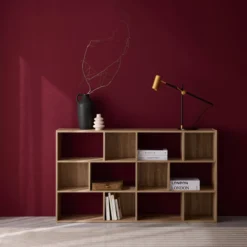 sweeek Libreria a 3 livelli con 12 scomparti