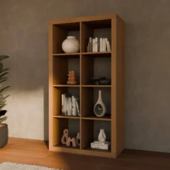 Libreria a 4 livelli con 8 scomparti