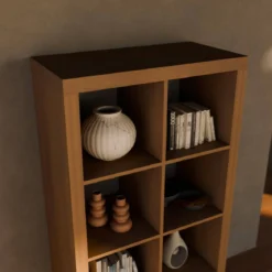 Libreria a 4 livelli con 8 scomparti