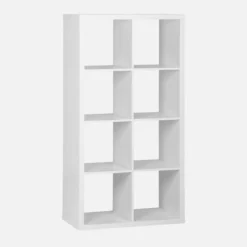 Libreria a 4 livelli con 8 scomparti
