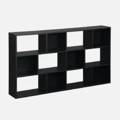 Libreria a 3 livelli con 12 scomparti
