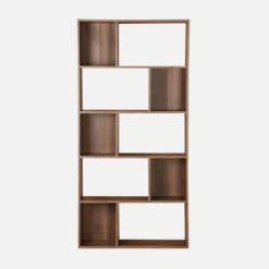 sweeek Libreria a 5 ripiani con 10 vani