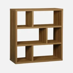 sweeek Libreria asimmetrica a 3 livelli con 6 vani