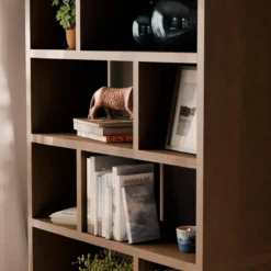 sweeek Libreria asimmetrica a 5 livelli con 10 scomparti
