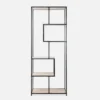 sweeek Libreria industriale in metallo e legno, 6 livelli