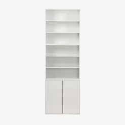 sweeek Libreria modulare con 2 ante e 5 livelli