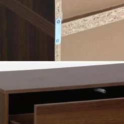 Libreria modulare in legno, 3 cassetti 8 vani