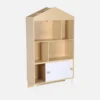 sweeek Libreria per bambini a 2 ante, scaffali