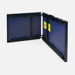 sweeek Mini tavolo da ping pong per interni pieghevole con 4 racchette e 6 palline, 150cm