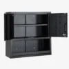sweeek Mobile alto contenitore per garage con scaffale