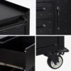 sweeek Mobile basso da garage con 4 cassetti e una porta