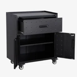 sweeek Mobile basso da garage con 1 cassetto e 2 ante