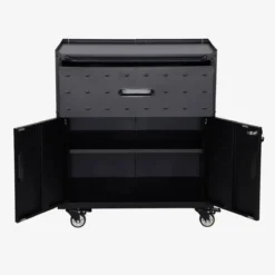 sweeek Mobile basso da garage con 1 cassetto e 2 ante