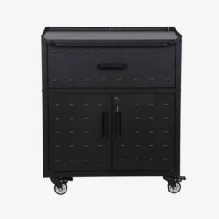 sweeek Mobile basso da garage con 1 cassetto e 2 ante