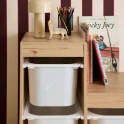 sweeek Mobile contenitore per bambini a scala con 6 contenitori