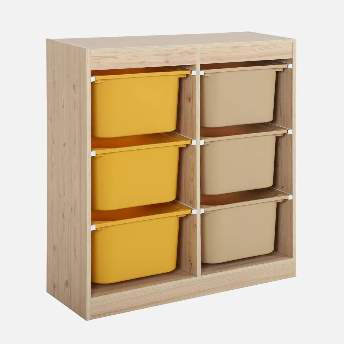 sweeek Mobile contenitore per bambini con 6 scatole colorate