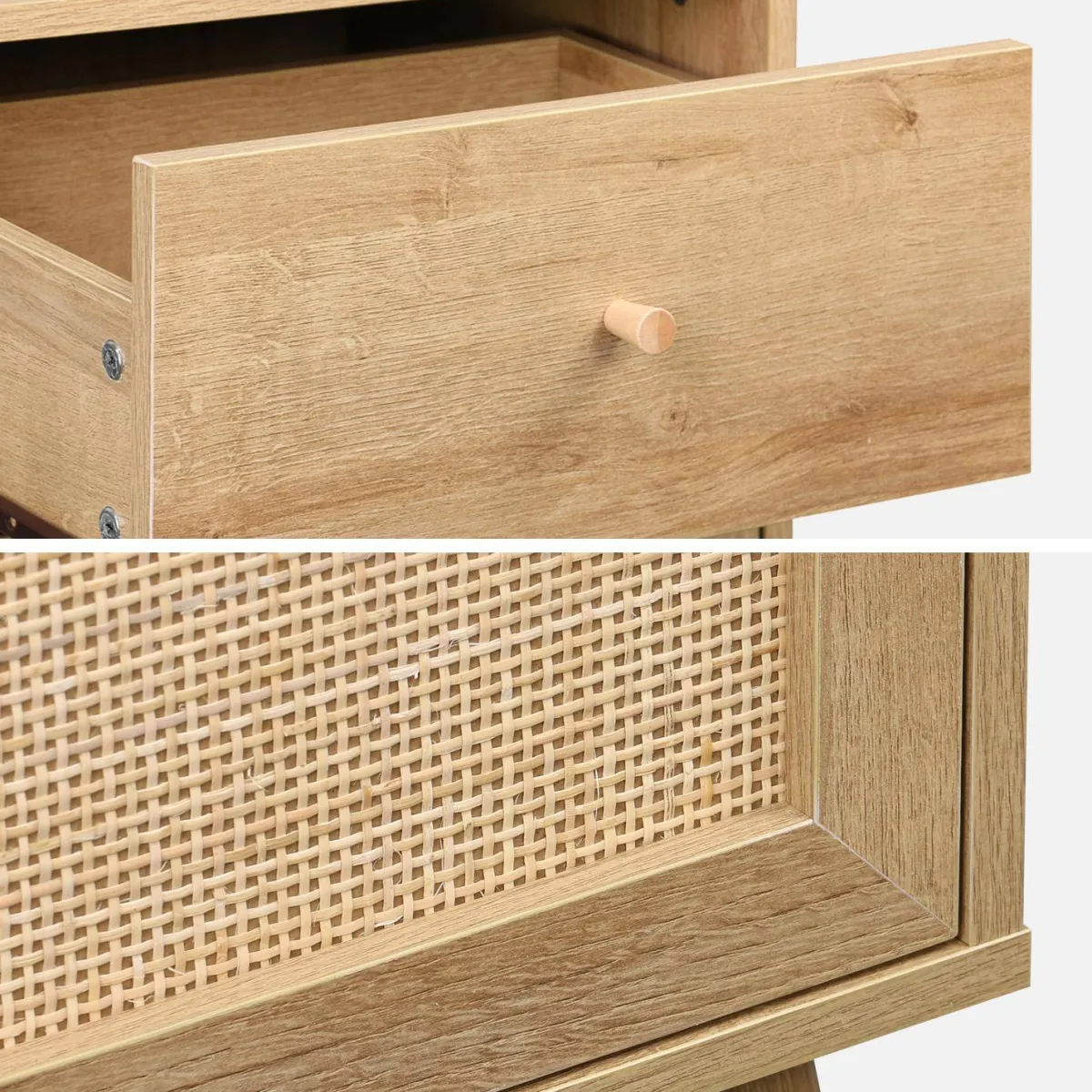 sweeek Mobile da bagno decorato in legno